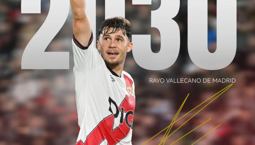 Andrei Rațiu, prelungire contract / foto: Facebook, Rayo Vallecano