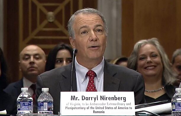 Darryl Nirenberg, nominalizat ambasador al SUA în România / captura video