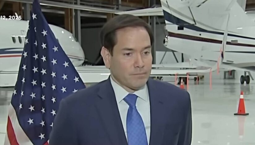 Secretarul de stat american Marco Rubio / captura video