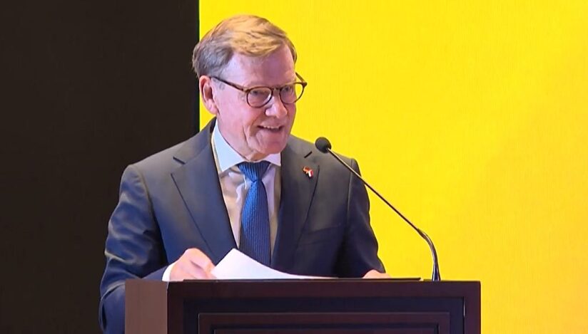 Ministrul de externe german, Johann Wadephul / captura video