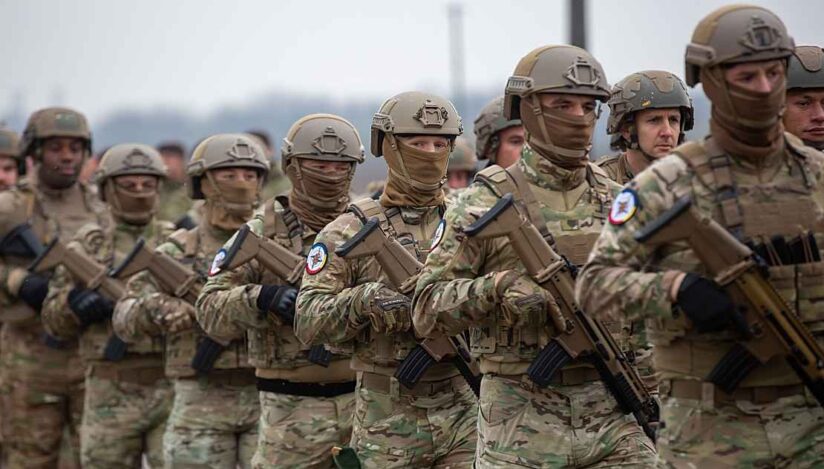 Militari din cadrul grupului de luptă NATO / Facebook, MApN