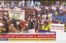 Reprezentanţii Blocului Naţional Sindical, invitați la dialog de partidele din coaliţia de guvernare după protestul de miercuri