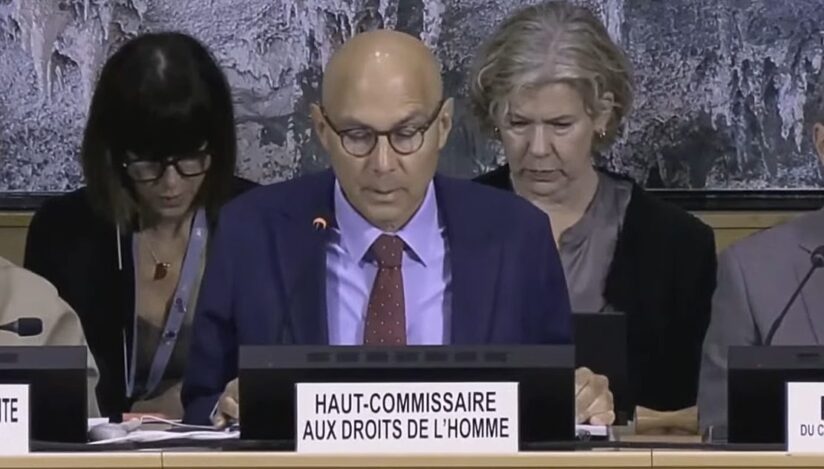 Înaltul Comisar al ONU pentru drepturile omului, Volker Turk / captura video