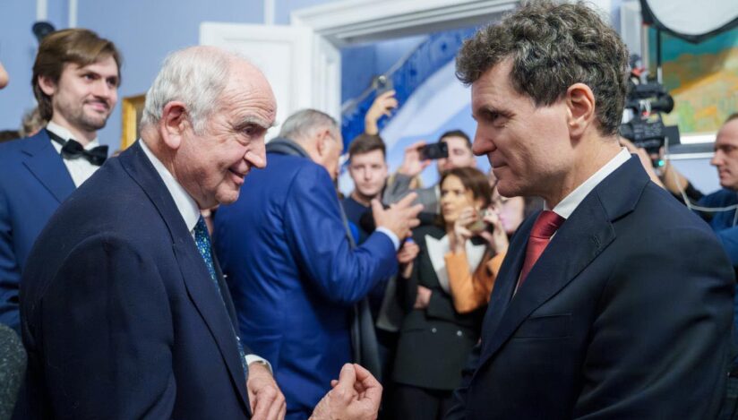 Nicușor Dan, întâlnire la Londra cu fiul lui Ion Rațiu: ”Nicolae Rațiu este un reper de implicare civică în susținerea parcursului democratic al țării noastre”