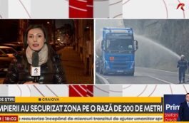 Circulația pe Valea Oltului, reluată după ce o cisternă cu GPL a început să piardă din încărcătură