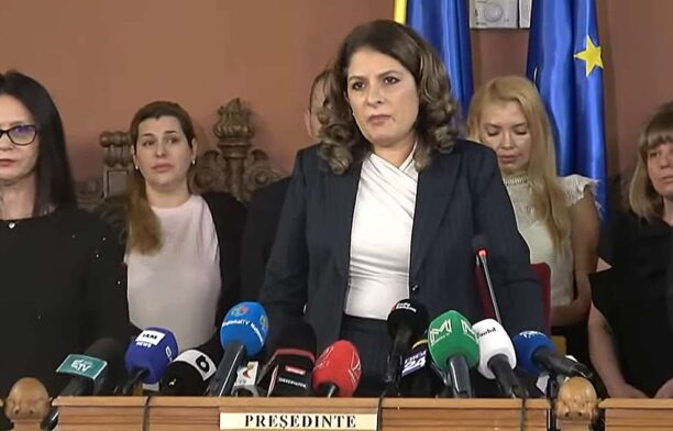 Preşedinta Curţii de Apel Bucureşti, Liana Arsenie / captura video