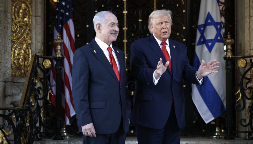 Benjamin Netanyahu, primit de Donald Trump la Mar-a-Lago