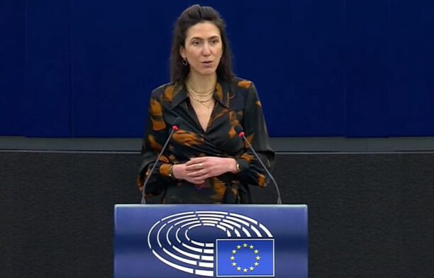 Eurodeputata franceză Valérie Hayer / captura video