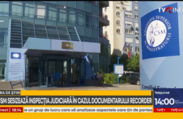 Inspecţia Judiciară verifică informaţiile din materialul publicat de Recorder. Un rezumat, prezentat în zilele următoare