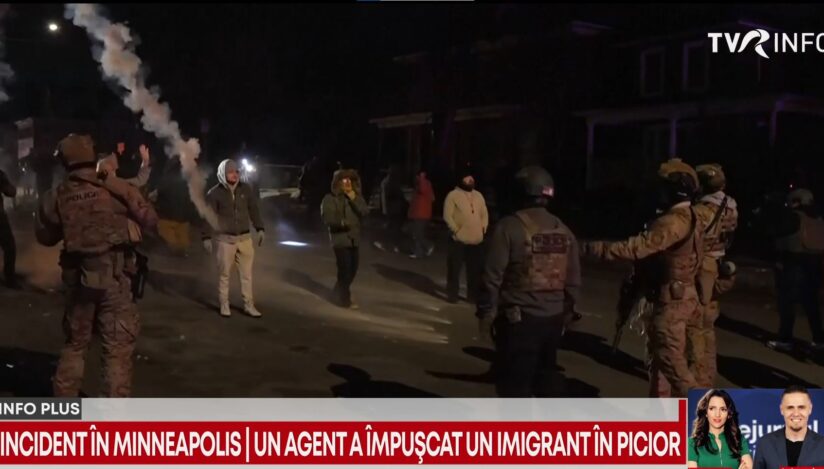 Tensiuni în Minneapolis după un nou incident. Un ofițer federal a împușcat un bărbat în timpul unui control rutier