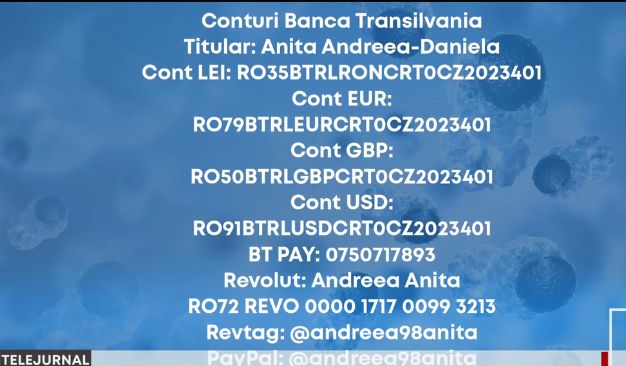 Cea mai mare campanie umanitară din România. Mii de oameni încearcă să o salveze pe Andreea, care are formă rară şi agresivă de cancer