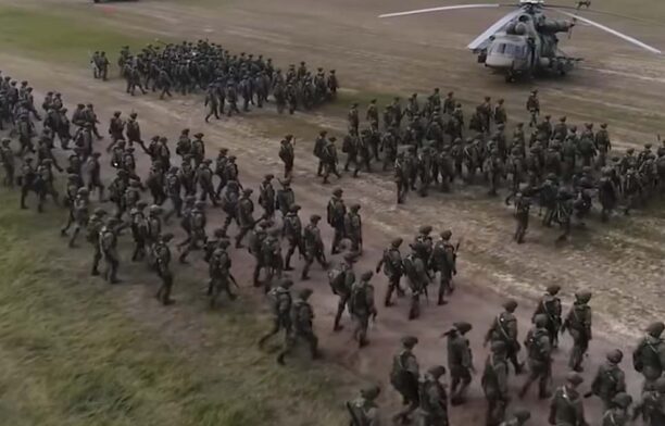 Militari ruși / captua video