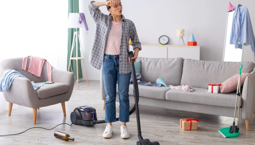 Weekendul, un „container” în care sunt înghesuite toate sarcinile rămase din timpul săptămânii: cumpărături, reparaţii, curăţenie, vizite