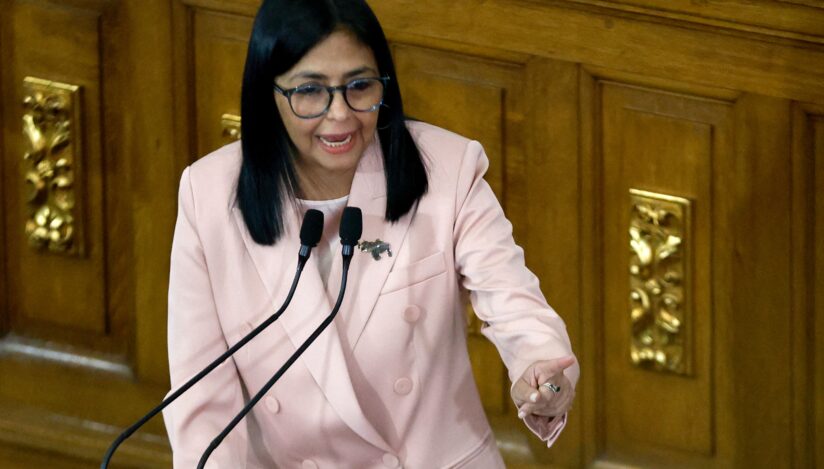 Delcy Rodriguez, președinta interimară a Venezuelei, se află pe lista de sancţiuni a UE pentru acţiuni împotriva democraţiei şi a statului de drept