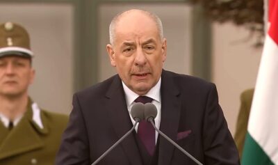 Preşedintele Ungariei, Tamas Sulyok / captura video