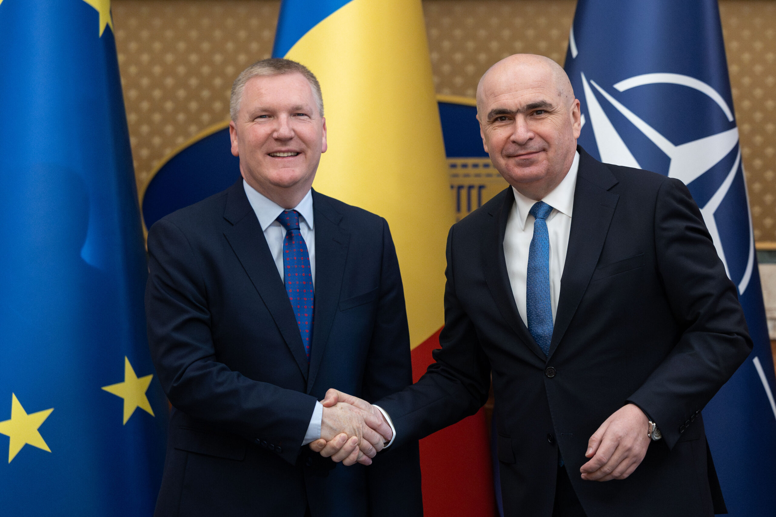 Reforma pensiilor de serviciu și sustenabilitatea sistemului, discutată de premierul Ilie Bolojan cu comisarul european pentru Justiție