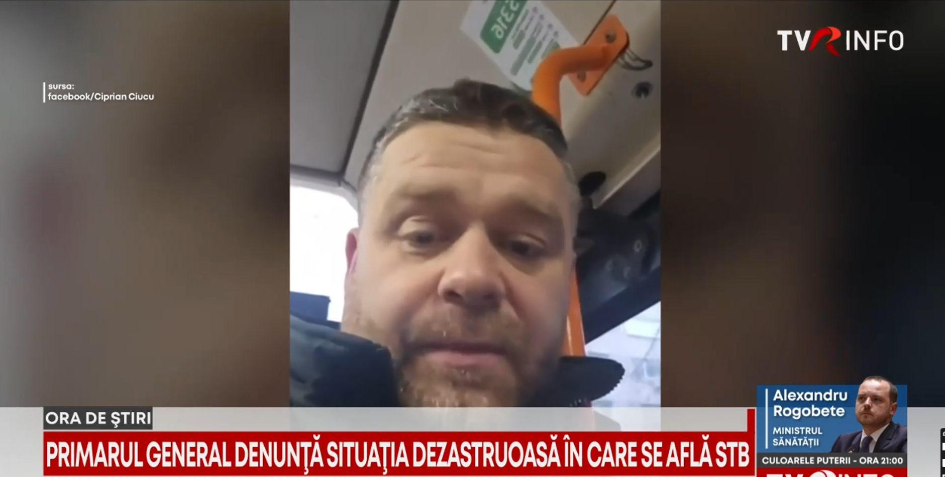 Situație critică la STB. Primarul general Ciprian Ciucu vorbește despre datorii uriașe și o conducere supradimensionată