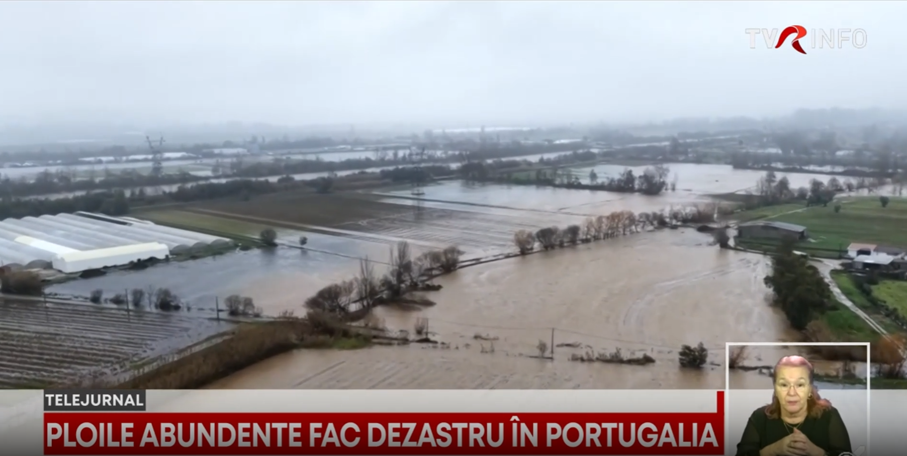 Autostradă prăbușită și mii de evacuați în Portugalia, după cedarea unui dig din cauza inundațiilor