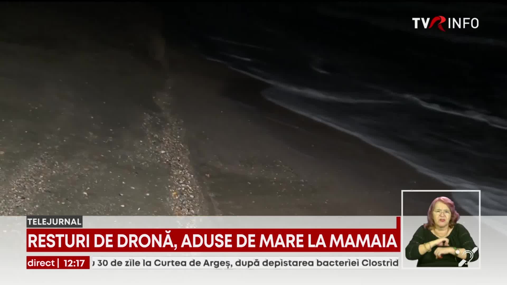 Resturile de dronă găsite pe plaja din Mamaia, analizate de specialiști. Surse: Fragmentul metalic nu avea încărcătură explozivă