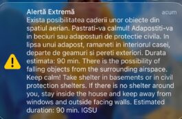 Tulcea: Un nou mesaj RO-ALERT, pe fondul războiului din Ucraina
