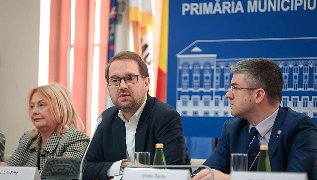 Dominic Fritz: Timişoara are şansa reală de a deveni unul dintre centrele puternice ale industriei de apărare din România