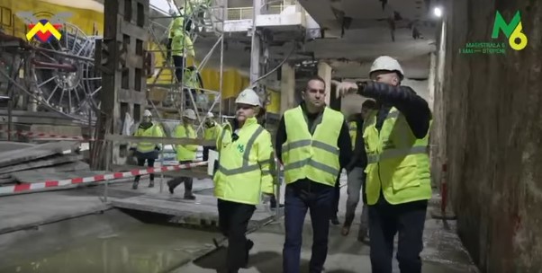 Ministrul Ciprian Șerban a cerut ca restricțiile de trafic să fie optimizate în zona șantierului viitoarei stații de metrou Gara Băneasa