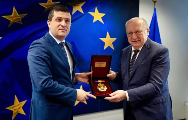 Radu Miruță și Andrius Kubilius. foto: MApN