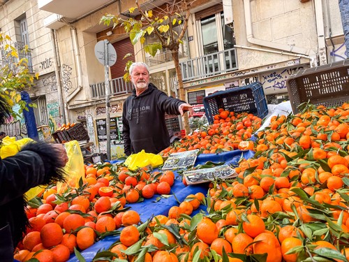 Percheziții ale polițiștilor într-un dosar în care bănuiții ar fi vândut fructe din Egipt, cu etichete de Grecia