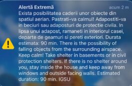 Nou mesaj Ro-Alert emis pentru populația din Tulcea, pe fondul războiului din Ucraina