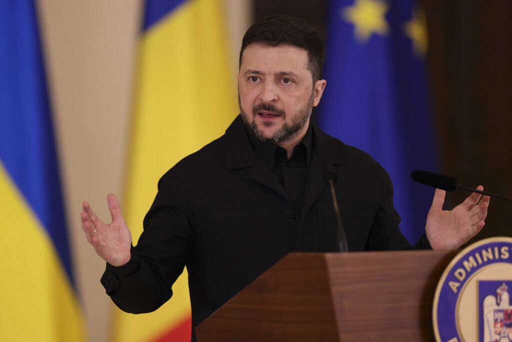 Zelenski afirmă că răspunsul lui Putin de a respinge o întâlnire arată că liderul de la Kremlin “alege încă războiul”