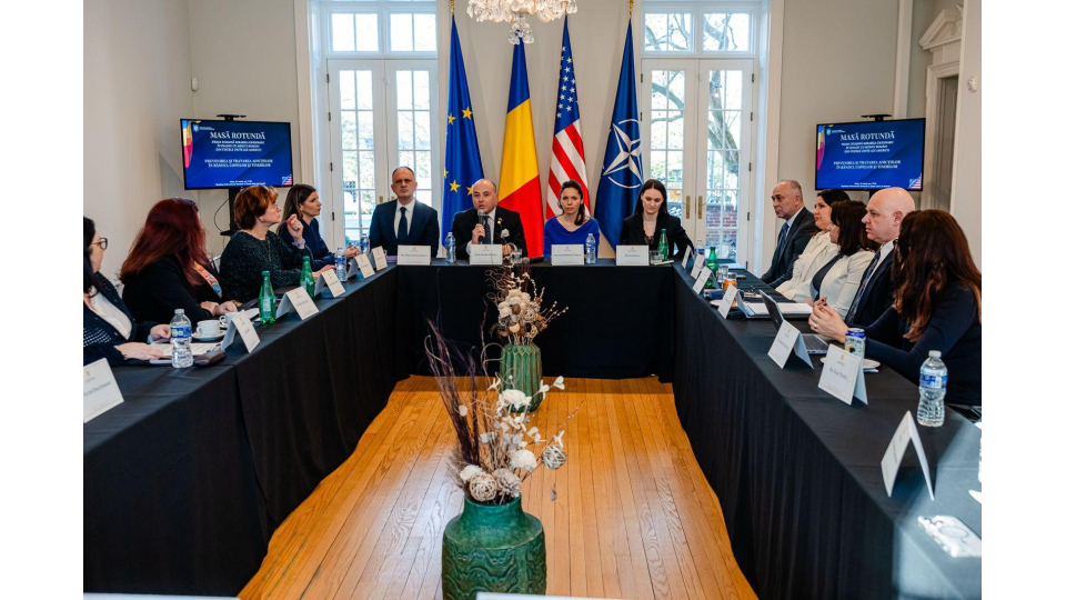 Mirabela Grădinaru s-a întâlnit cu medicii români din SUA