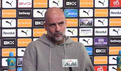 Pep Guardiola, conferință de presă / captură video