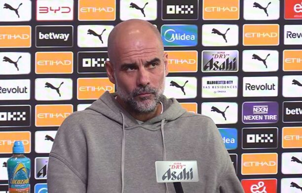Pep Guardiola, conferință de presă / captură video