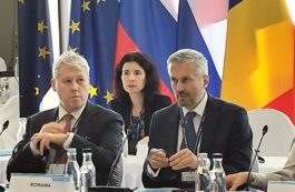 Ministrul Cătălin Predoiu la summit-ul de la Salzburg / Facebook