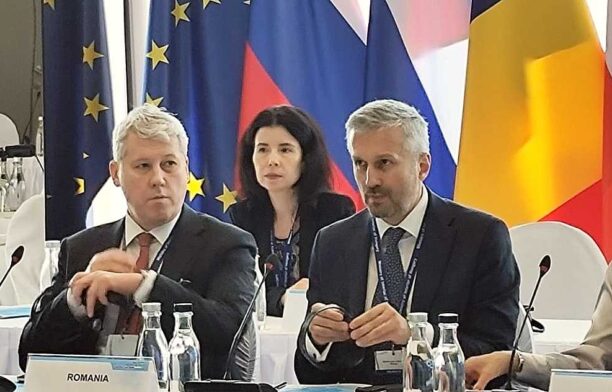 Ministrul Cătălin Predoiu la summit-ul de la Salzburg / Facebook