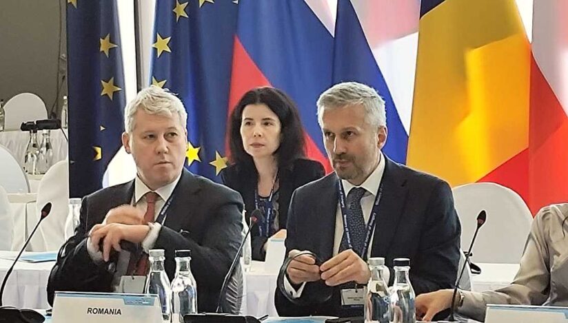 Ministrul Cătălin Predoiu la summit-ul de la Salzburg / Facebook