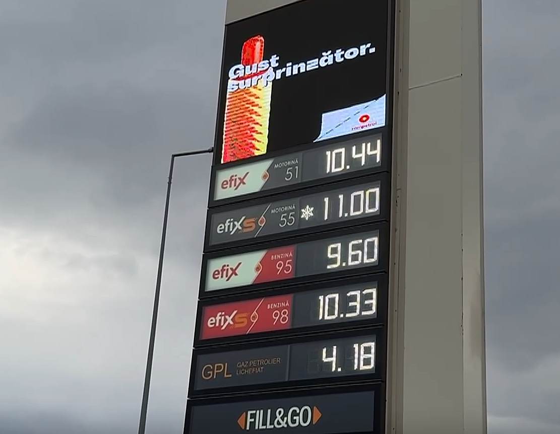 Motorina superioară a ajuns la 11 lei litrul. Guvernul ia în calcul să reducă accizele