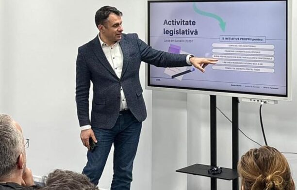 Senatorul USR Ştefan Pălărie / Facebook