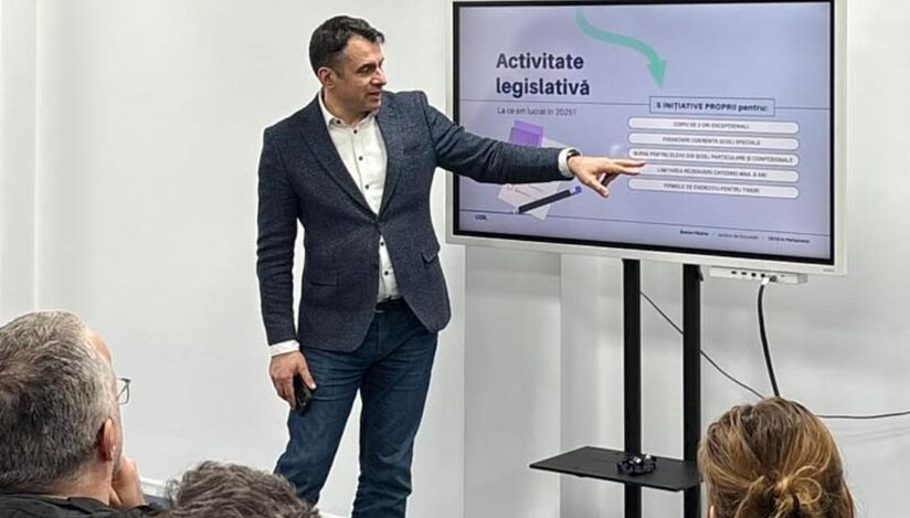 Senatorul USR Ştefan Pălărie / Facebook