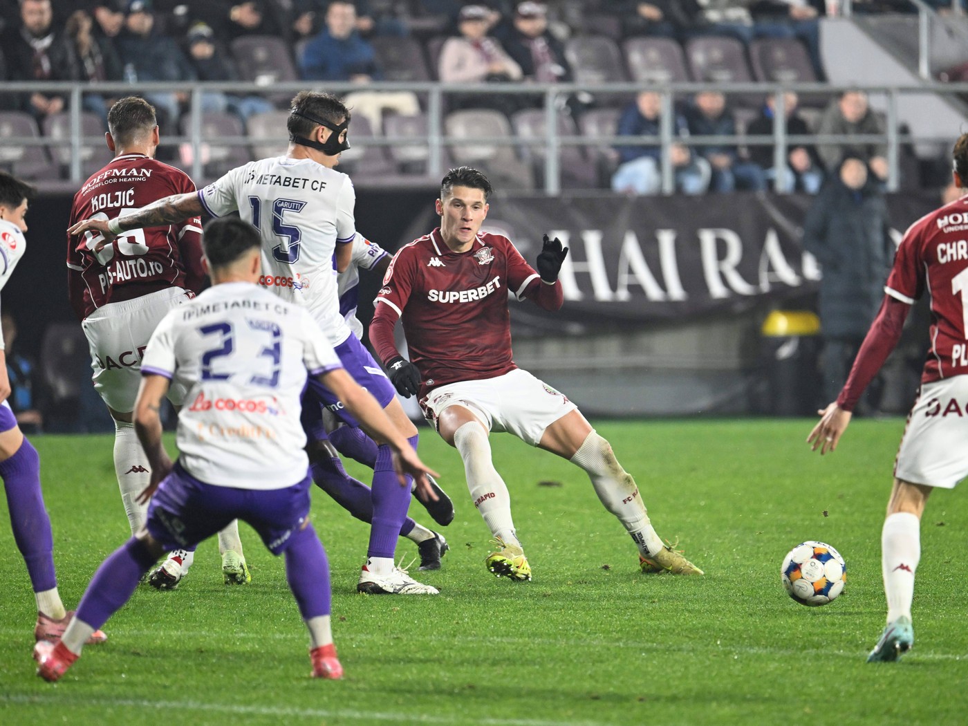 Superliga: Rapid – FC Argeș 0-0, două puncte mari pierdute de gazde în lupta la titlu