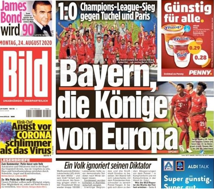 Presa lumii, în extaz după PSG – Bayern: „Meciul secolului”, ”Anarhie magnifică”, „Fotbalul semizeilor”