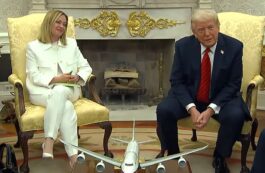 Discutii Meloni - Trump / captura video