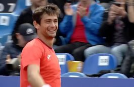 Mariano Navone la Ţiriac Open / captura video