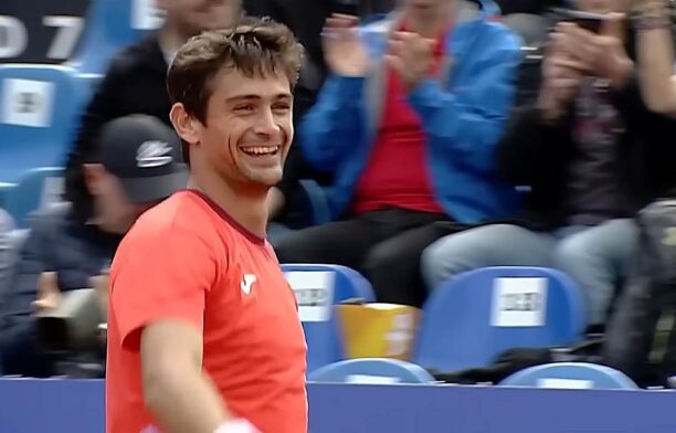 Mariano Navone la Ţiriac Open / captura video