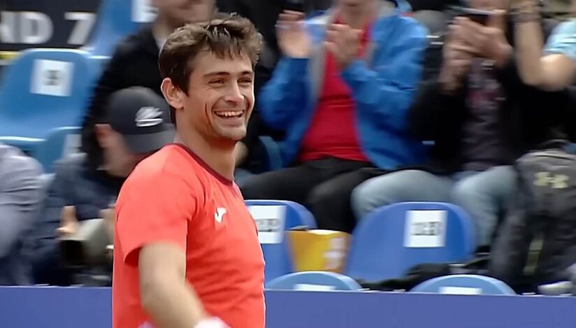 Mariano Navone la Ţiriac Open / captura video