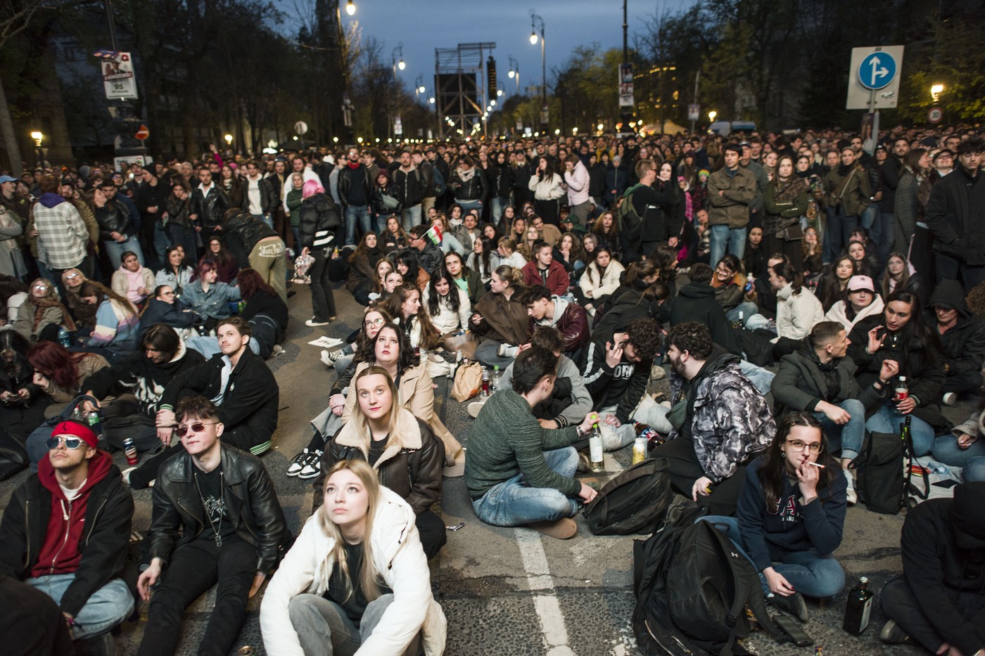 Ungaria votează pe 12 aprilie. Zeci de mii de oameni au participat la un concert uriaș la Budapesta înaintea alegerilor