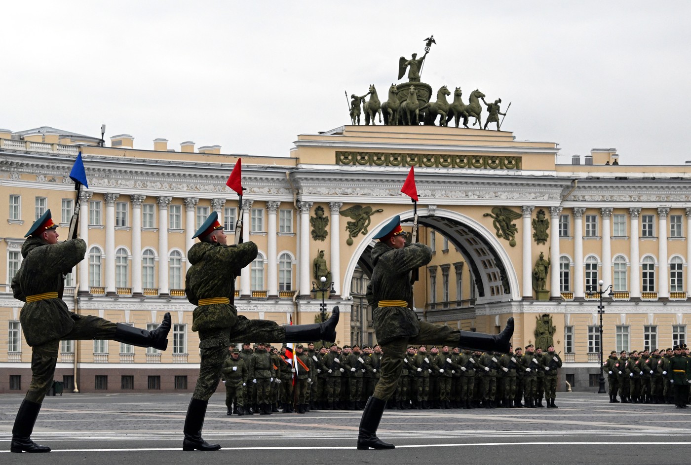 Parada de Ziua Victoriei de la Moscova, fără echipament militar, pe fondul temerilor privind un atac armat al Ucrainei