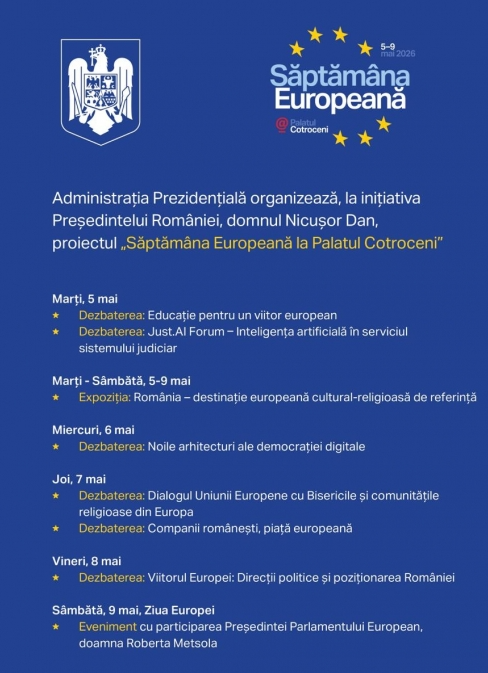 Săptămâna Europeană la Palatul Cotroceni. Interviu cu Valentin Naumescu, consilier prezidențial