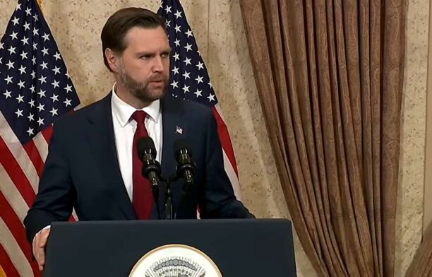 JD Vance conferință de presă / captura video