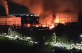 ELCEN: Consumatorii CET Vest, preluaţi de CET Grozăveşti pentru continuitatea furnizării agentului termic. Cauza incendiului: un defect electric